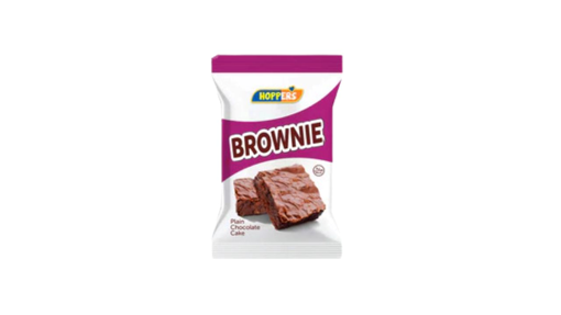 Picture of HOPPERS PLAIN brownie bar BROWNIE 25GM 